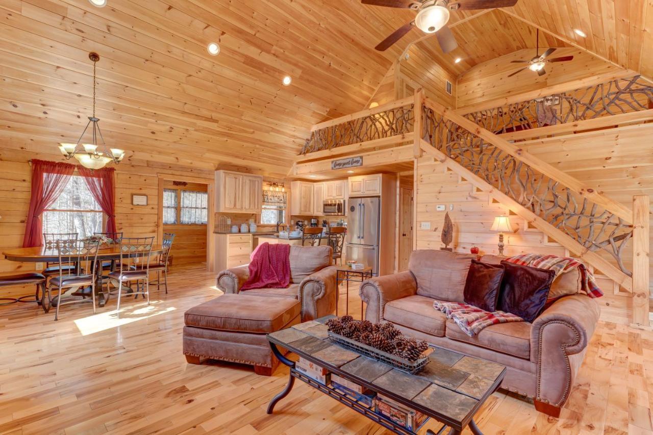 Hot-Tub 6 Seater, Fire-Pit, Master King Bed, Wineries, Pickleball, Resort Amenities Ellijay Εξωτερικό φωτογραφία